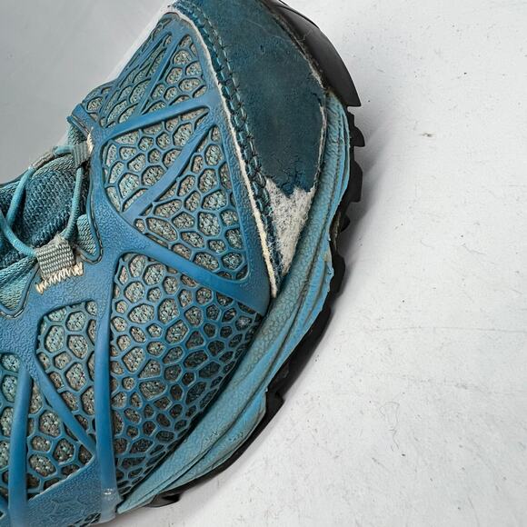 La Sportiva Hiking Boots Womens 8 Gore-Tex Synthesis Mid GTX Teal Blue ** - Picture 5 of 14